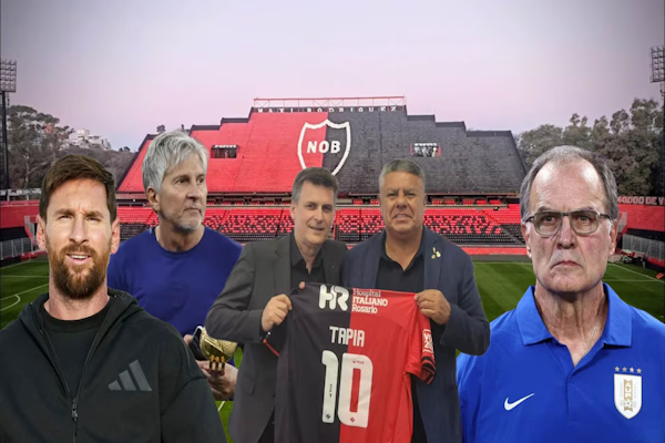 El presidente de Newell’s sobre la deuda millonaria del club, la  AFA, Messi y Bielsa