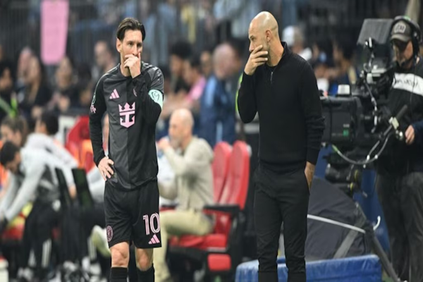 La llamativa reacción de Mascherano al hablar de Messi