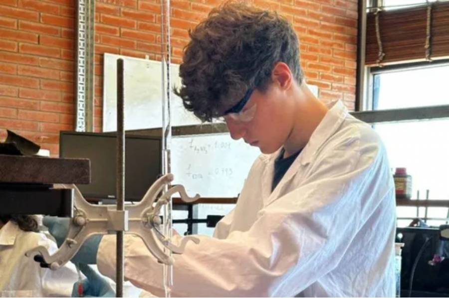 Tiene 18 años y competirá por Argentina en el Mundial de Química