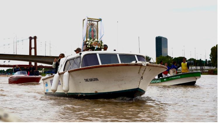 Santa Fe se prepara para la 3° Procesión Náutica de la Virgen de Guadalupe