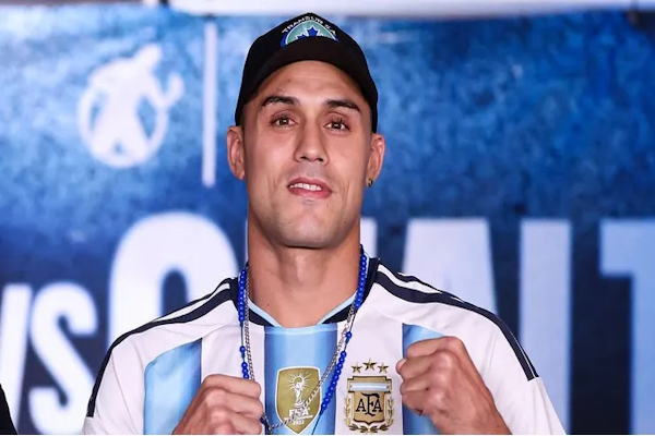Yamil Peralta perdió su título en su debut en Estados Unidos