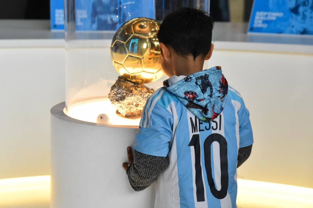 Messi, protagonista de una muestra fotográfica en El Molino 