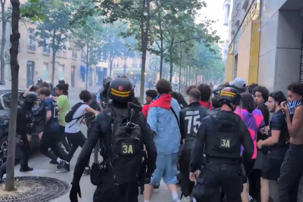 Champions League: Graves incidentes en París tras la consagración del PSG