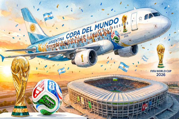 Mundial: la Cancillería publicó los requisitos para los hinchas que viajen