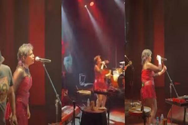 Caso Agostina Vega: el emotivo minuto de silencio que pidió Fabiana Cantilo en su show