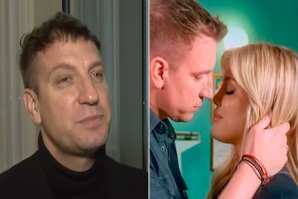 Maxi López negoció el beso en la ficción vertical con Wanda Nara