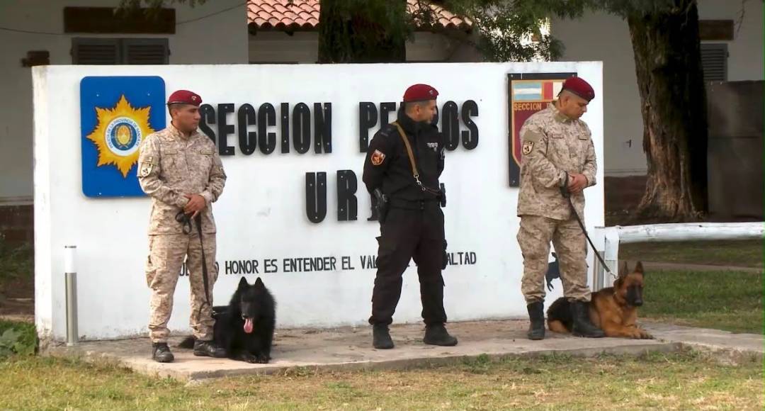 La Policía realizó el primer Curso Nacional de Guías de Canes de Seguridad
