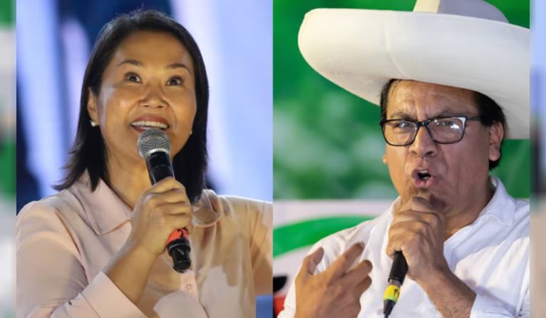 Elecciones en Perú: el empate técnico entre Sánchez y Fujimori podría durar hasta el 15 de julio