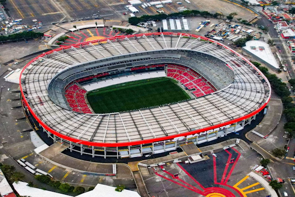 Previo a la inauguración del Mundial: bloqueos en el Estadio Azteca