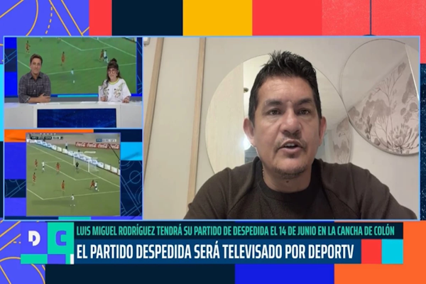 El partido homenaje al Pulga Rodríguez en Colón será transmisión de DEPORTV