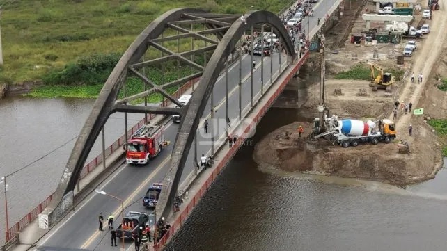 Vialidad Nacional detectó nuevas fallas en el viejo Puente Carretero 