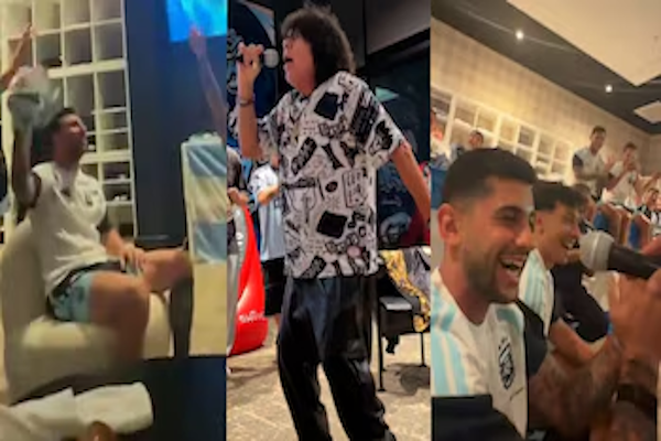 Los videos: el gesto viral de Messi y la Mona Jiménez
