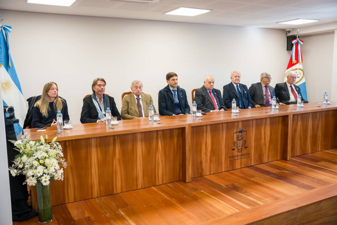 Pullaro y Gutiérrez inauguraron el nuevo edificio judicial en Casilda