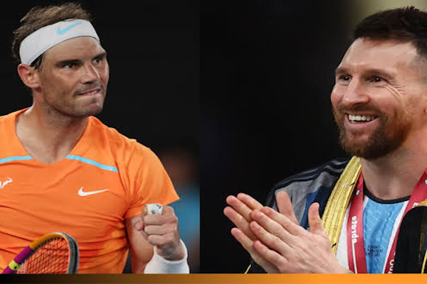 Nadal reaccionó tras las elogiosas declaraciones de Lionel Messi