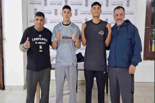 Santo Tomé: cartelera de boxeo profesional y amateur