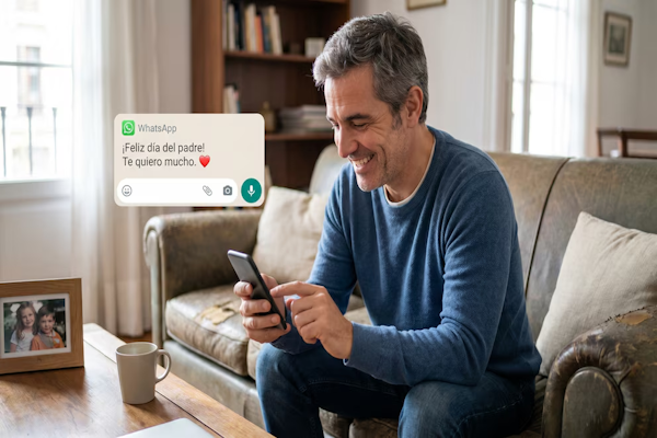 Día del Padre: las frases que nunca debes enviar por WhatsApp