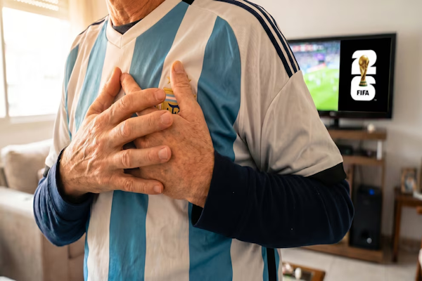 Estrés emocional del hincha: hasta dónde llega el riesgo cardiovascular