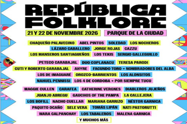 República Folklore llega a Buenos Aires con más de 50 artistas