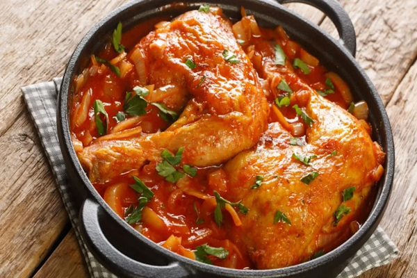 Pollo a la portuguesa, especial para el clima frío