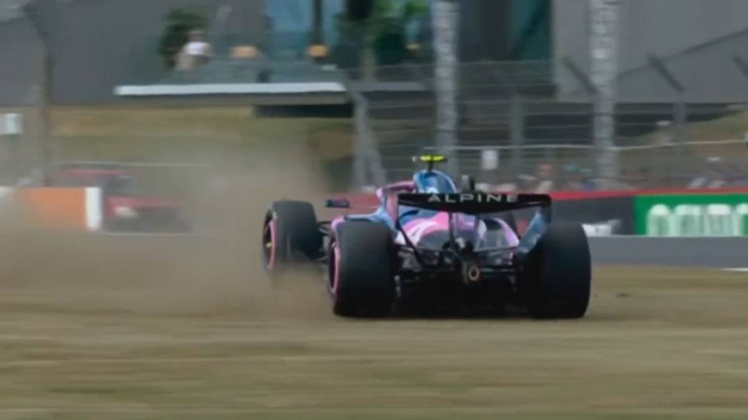 Colapinto tuvo una floja clasificación en Silverstone: se despistó en la Q1 y largará 19°