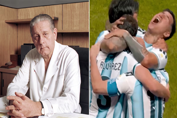El emotivo video de la selección argentina con René Favaloro