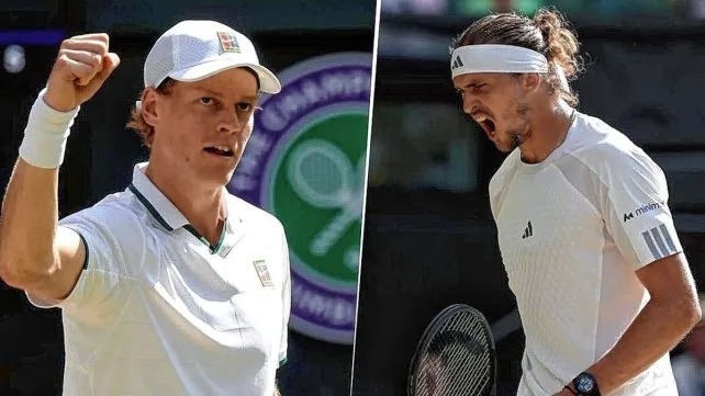 Sinner y Zverev jugarán la final de Wimbledon 2026