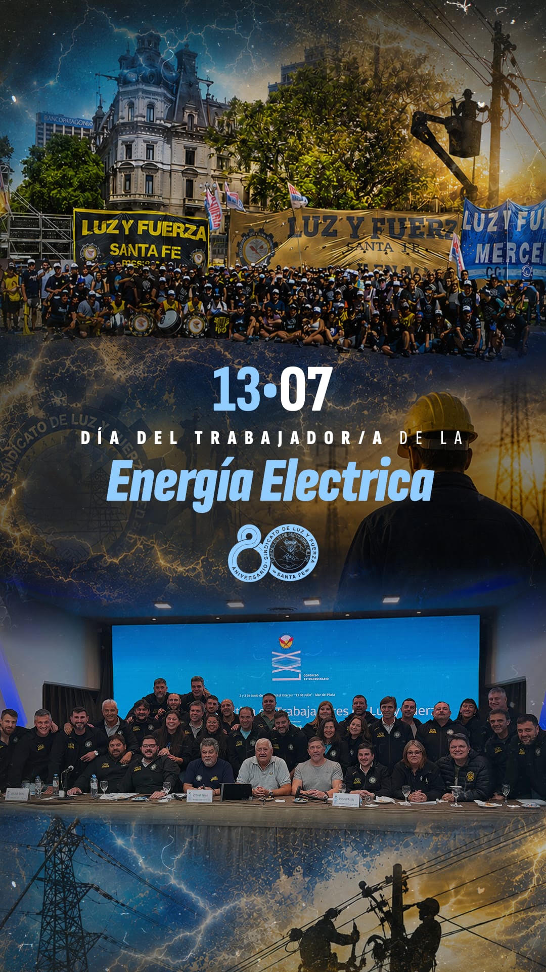 Se celebra este lunes el Día del Trabajor de la Electricidad