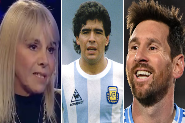 Claudia Villafañe recordó qué opinaba Diego de Lio Messi