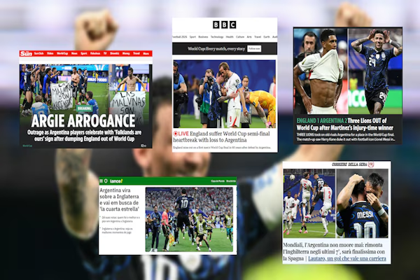 La prensa mundial refleja la clasificación de la Selección a la final
