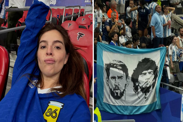 Dalma Maradona emocionó a los hinchas argentinos con su dedicatoria a Messi