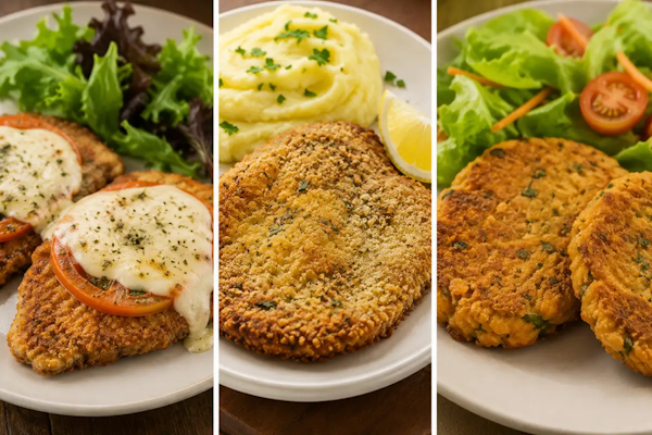 3 alternativas a la tradicional milanesa de carne