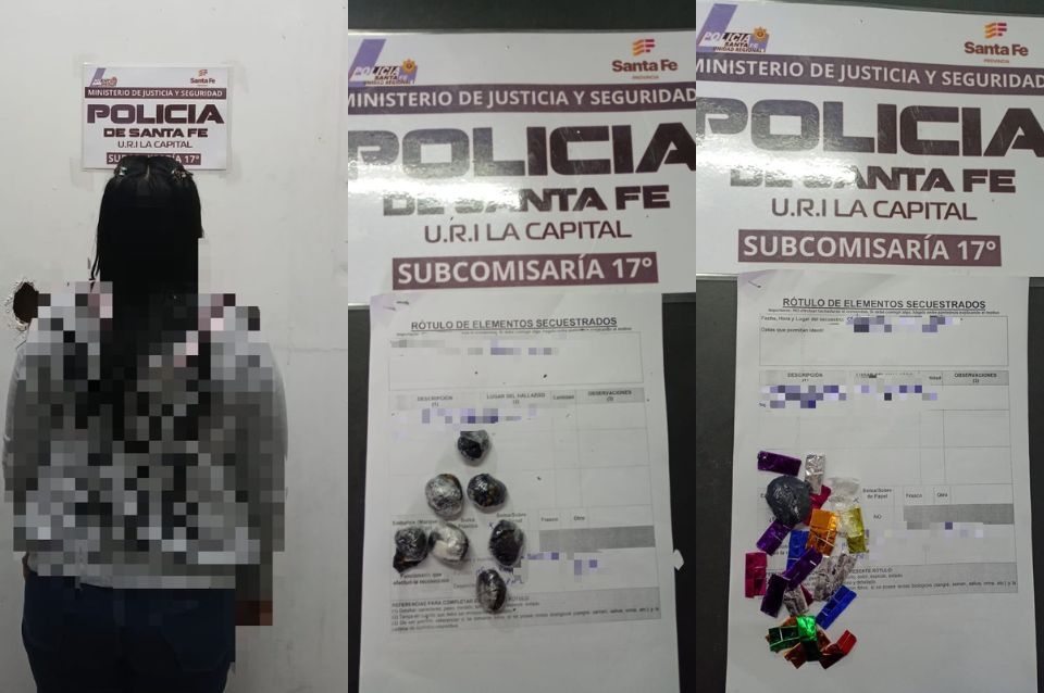 Una mujer intentó ingresar marihuana y cocaína a la cárcel de Las Flores