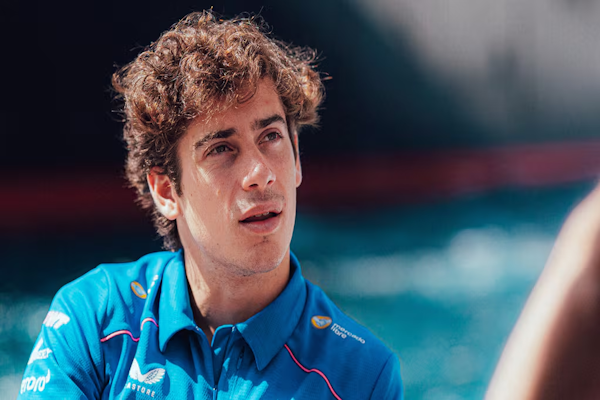 Colapinto fue reconocido por la F1 en su evolución en la categoría