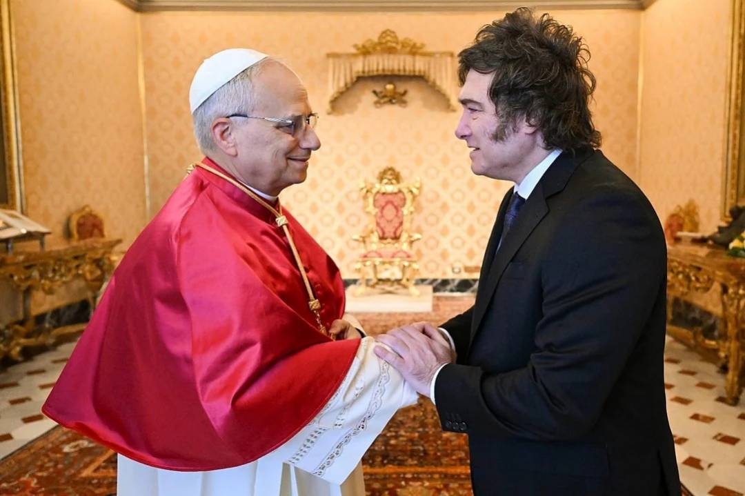 El papa León XIV se reunirá con Milei durante su visita a la Argentina en noviembre