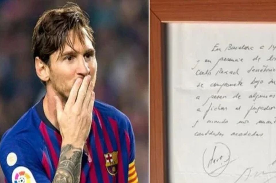 La servilleta que convenció a Jorge Messi y cambió la historia del fútbol