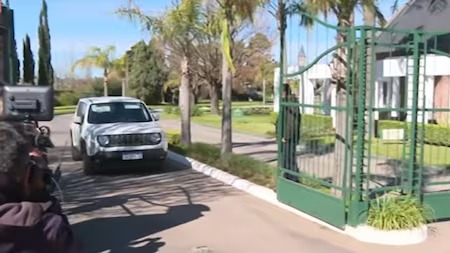 Terminó la ceremonia de despedida a Jorge Messi