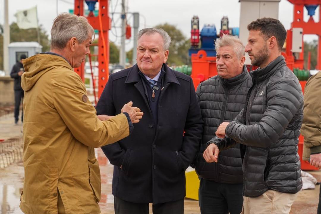 Michlig supervisó el nuevo puente Santa Fe-Santo Tomé: “Es una deuda histórica de Nación que la Provincia afronta con recursos de los santafesinos”