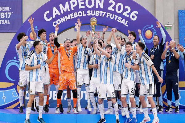 Sudamericano Sub 17 de futsal: Argentina campeón ante Brasil
