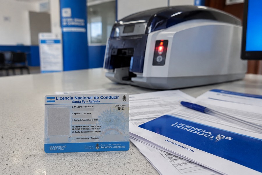 El problema nacional que paralizó la impresión de licencias de conducir