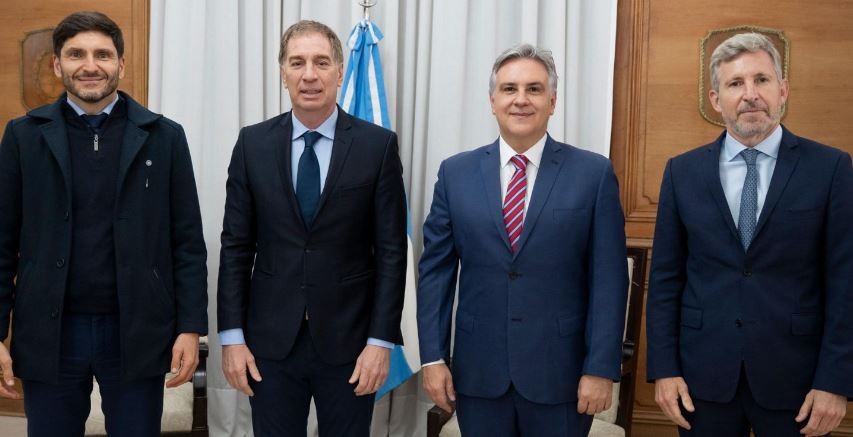 Los gobernadores de la Región Centro se reunieron con Santilli