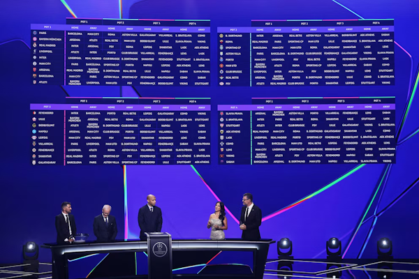 Champions League: se sorteó la Fase de Liga