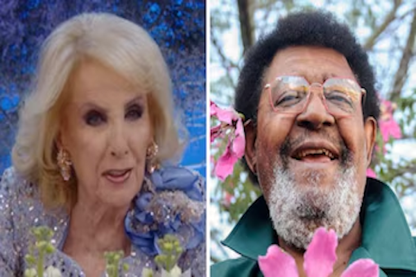 Mirtha Legrand reveló la canción que Rubén Rada compuso para ella
