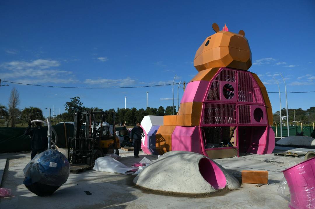 Avanzan las obras para darle vida al Fan Fest de los Juegos Suramericanos