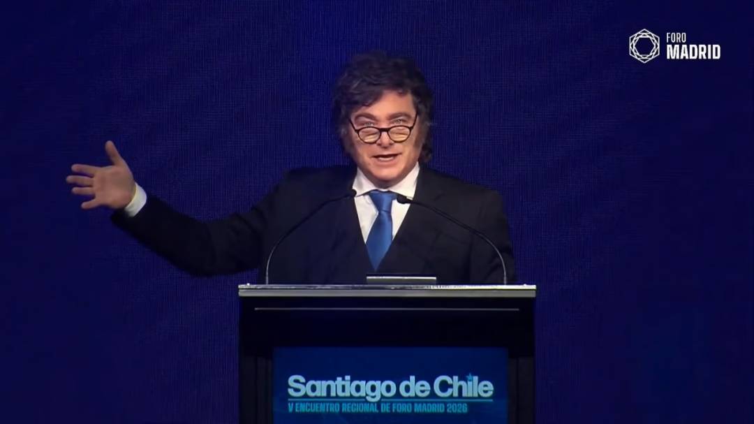 Javier Milei volvió a criticar a Pedro Sánchez y llamó a la derecha a organizarse en la región