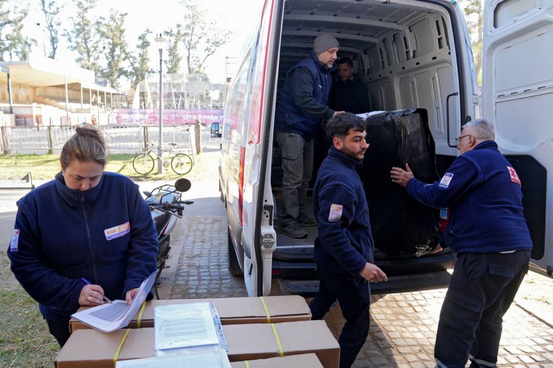 Provincia distribuye insumos y equipamiento para el operativo sanitario