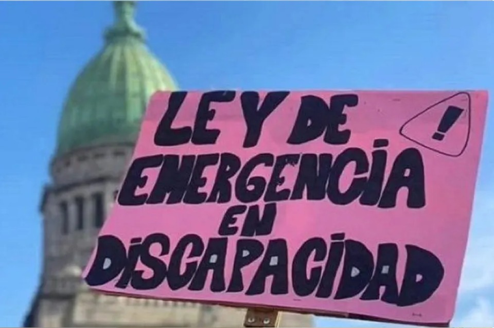 Emergencia en discapacidad: transportistas santafesinos reclaman en Congreso