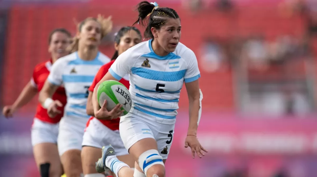 Los seleccionados de rugby 7 femenino y masculino irán por el oro este lunes en Santa Fe 2026. (Foto: Prensa XIII Juegos Suramericanos)