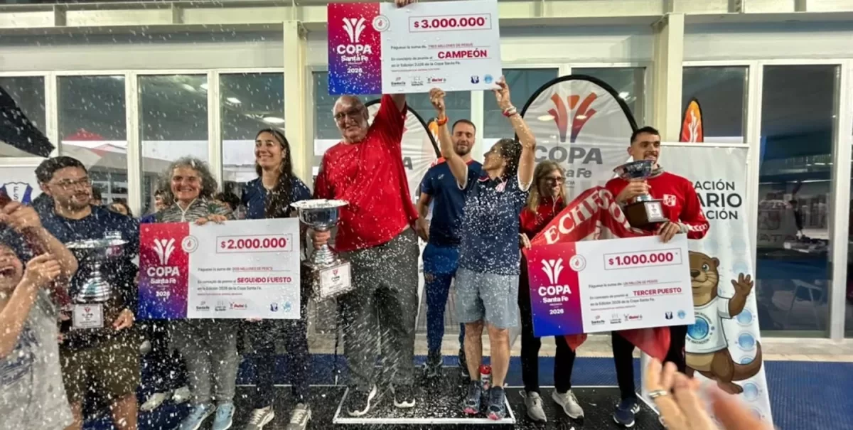 Natación en Rosario: Unión se consagró campeón de la Copa Santa Fe. - EL LITORAL