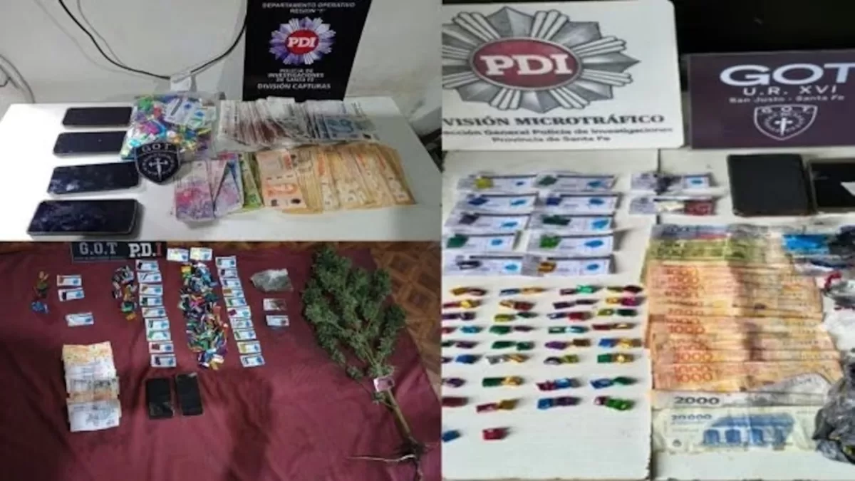 Aprehendieron a nueve personas por presunta venta barrial de drogas en Santa Fe - UNO Santa Fe