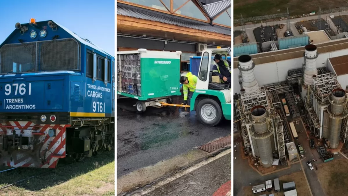 Del sector aeronáutico al energético: cómo sigue el cronograma de privatizaciones del Gobierno luego de la operación de AySA. Foto: Agencia NA (Redes)